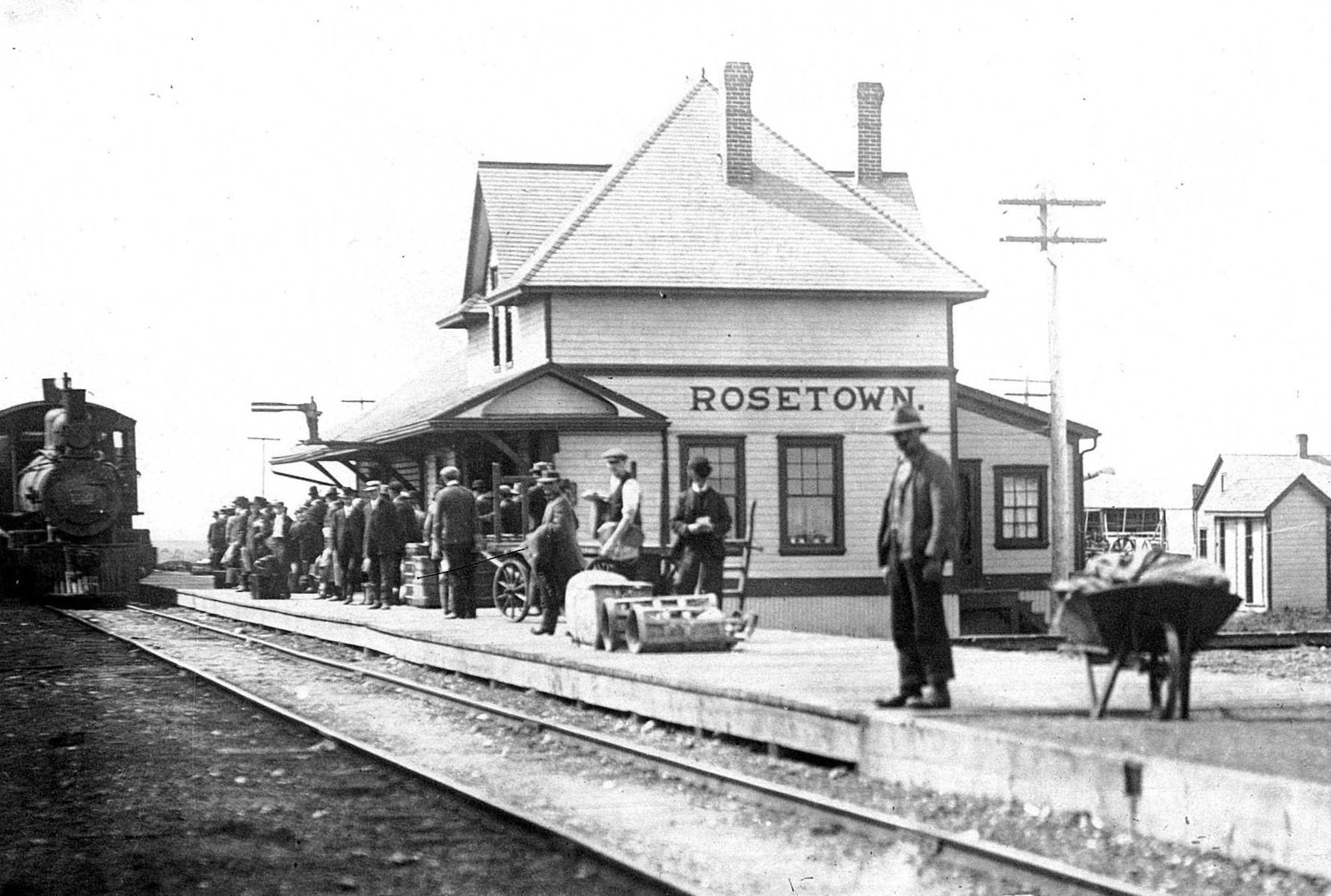 Image of the historic rail road