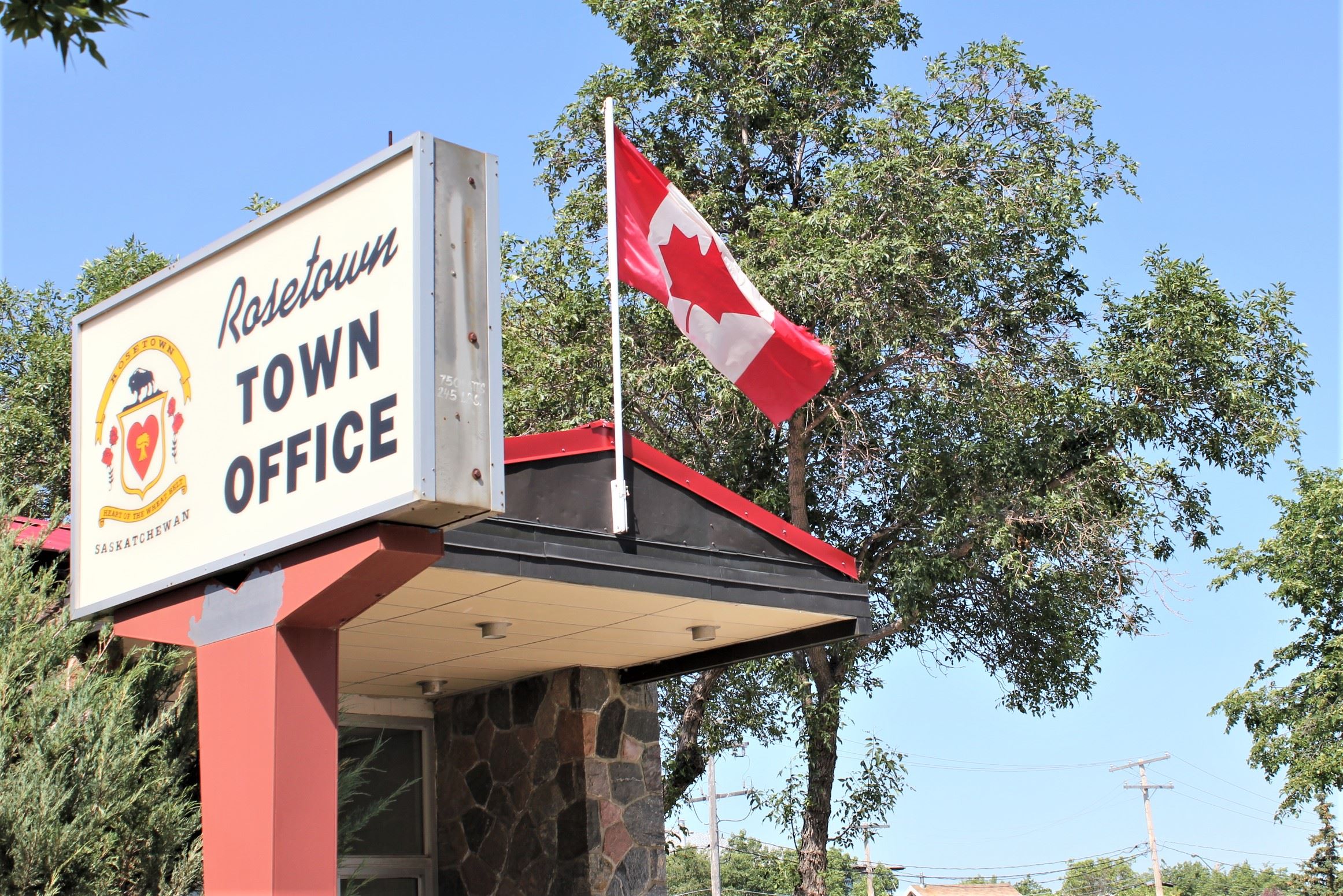 Image of Town Office Sign
