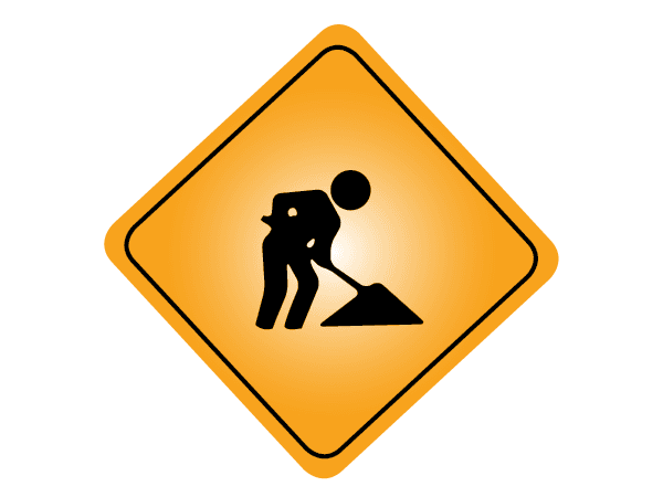 Image of construction sign