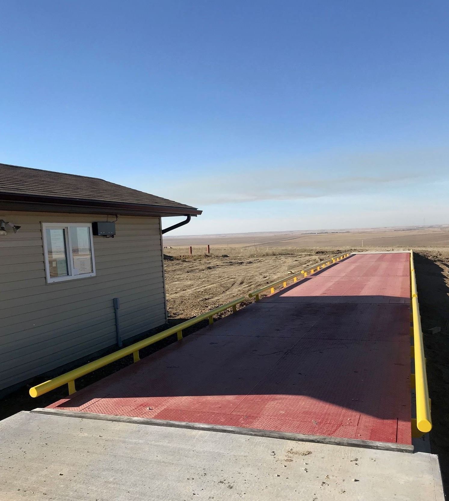 Image of the scale at the transfer station